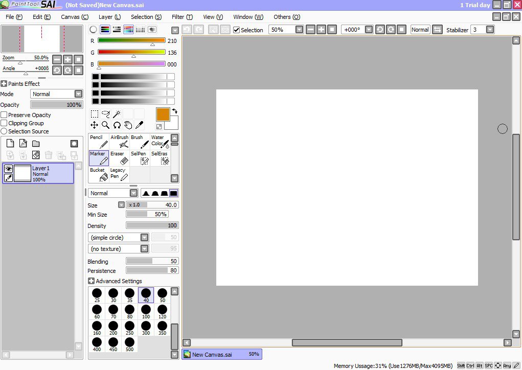 how much is paint tool sai 2